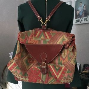 Bettina leather backpack